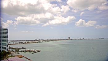 Weather camera view of Van Wezel Performing Arts Hall.