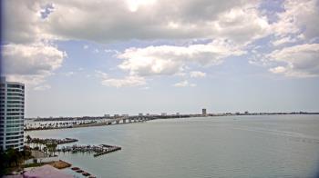 Weather camera view of Van Wezel Performing Arts Hall.