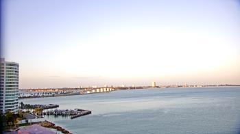 Weather camera view of Van Wezel Performing Arts Hall.