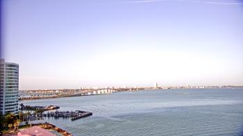 Weather camera view of Van Wezel Performing Arts Hall.