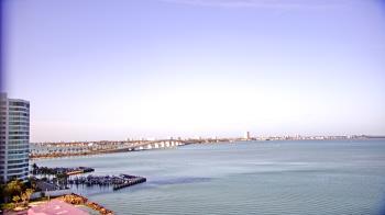 Weather camera view of Van Wezel Performing Arts Hall.