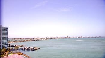 Weather camera view of Van Wezel Performing Arts Hall.