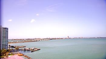 Weather camera view of Van Wezel Performing Arts Hall.