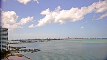 Weather camera view of Van Wezel Performing Arts Hall.