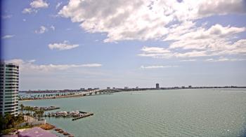 Weather camera view of Van Wezel Performing Arts Hall.