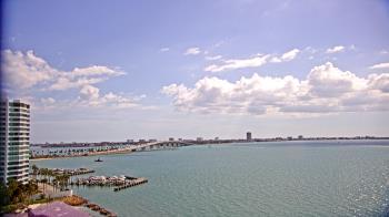 Weather camera view of Van Wezel Performing Arts Hall.