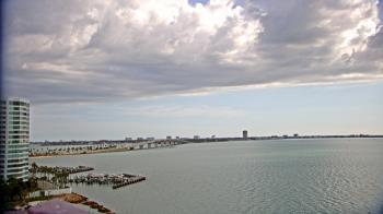 Weather camera view of Van Wezel Performing Arts Hall.