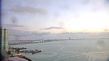 Weather camera view of Van Wezel Performing Arts Hall.