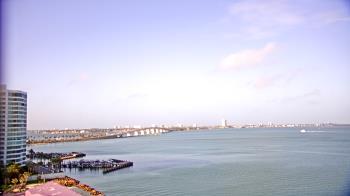 Weather camera view of Van Wezel Performing Arts Hall.