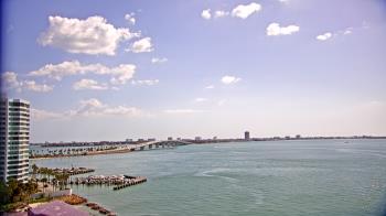 Weather camera view of Van Wezel Performing Arts Hall.