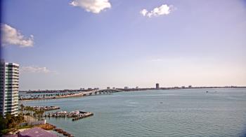 Weather camera view of Van Wezel Performing Arts Hall.