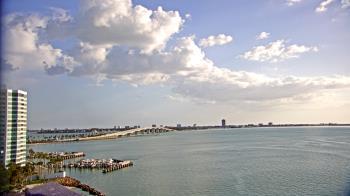 Weather camera view of Van Wezel Performing Arts Hall.