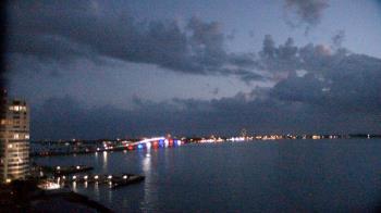 Weather camera view of Van Wezel Performing Arts Hall.