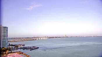 Weather camera view of Van Wezel Performing Arts Hall.