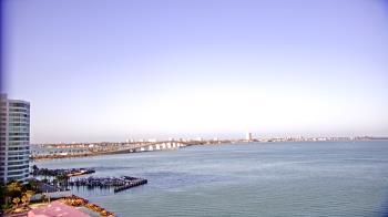 Weather camera view of Van Wezel Performing Arts Hall.