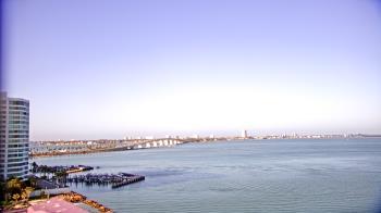 Weather camera view of Van Wezel Performing Arts Hall.