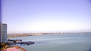 Weather camera view of Van Wezel Performing Arts Hall.