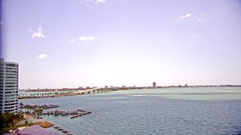 Weather camera view of Van Wezel Performing Arts Hall.