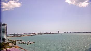 Weather camera view of Van Wezel Performing Arts Hall.