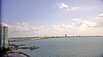 Weather camera view of Van Wezel Performing Arts Hall.