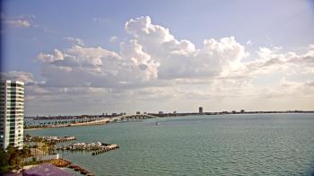 Weather camera view of Van Wezel Performing Arts Hall.