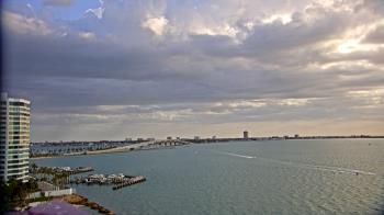 Weather camera view of Van Wezel Performing Arts Hall.