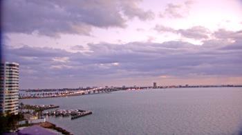 Weather camera view of Van Wezel Performing Arts Hall.