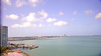 Weather camera view of Van Wezel Performing Arts Hall.