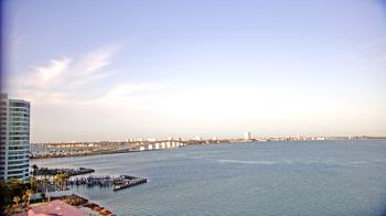 Weather camera view of Van Wezel Performing Arts Hall.