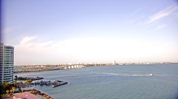 Weather camera view of Van Wezel Performing Arts Hall.