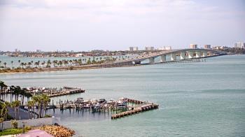 Weather camera view of Van Wezel Performing Arts Hall.