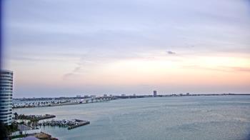 Weather camera view of Van Wezel Performing Arts Hall.