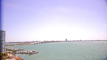 Weather camera view of Van Wezel Performing Arts Hall.