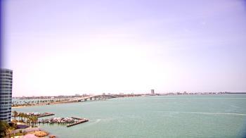 Weather camera view of Van Wezel Performing Arts Hall.