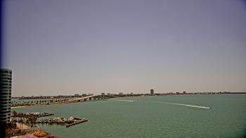 Weather camera view of Van Wezel Performing Arts Hall.