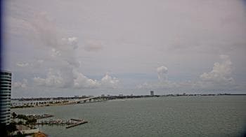 Weather camera view of Van Wezel Performing Arts Hall.
