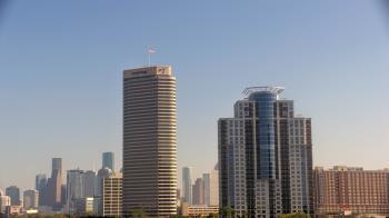 Weather camera view of St Thomas High School.