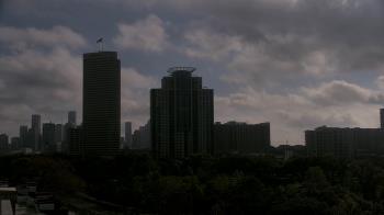 Weather camera view of St Thomas High School.