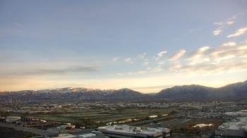 Weather camera view of Salt Lake County Unified Fire Authority.