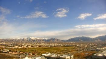 Weather camera view of Salt Lake County Unified Fire Authority.