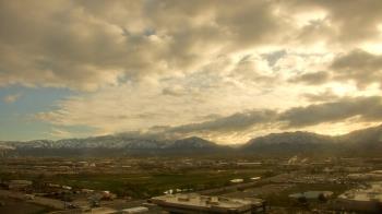 Weather camera view of Salt Lake County Unified Fire Authority.