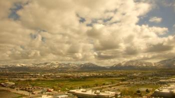 Weather camera view of Salt Lake County Unified Fire Authority.
