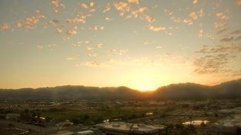 Weather camera view of Salt Lake County Unified Fire Authority.