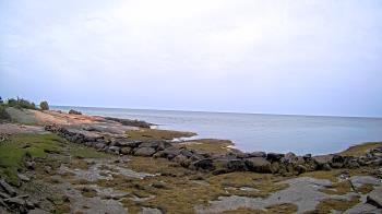 Weather camera view of Outer Island (Thimble Island Group).