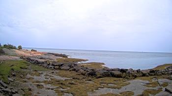 Weather camera view of Outer Island (Thimble Island Group).