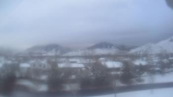 Weather camera view of Blue Peak HS.