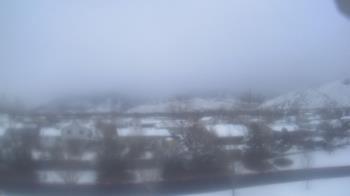 Weather camera view of Blue Peak HS.