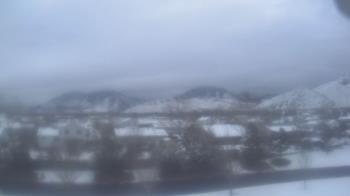 Weather camera view of Blue Peak HS.