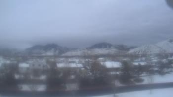 Weather camera view of Blue Peak HS.
