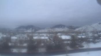 Weather camera view of Blue Peak HS.